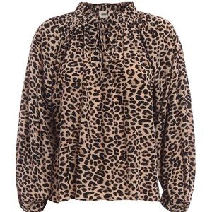 ZADIG & VOLTAIRE Leopard Print Blouse